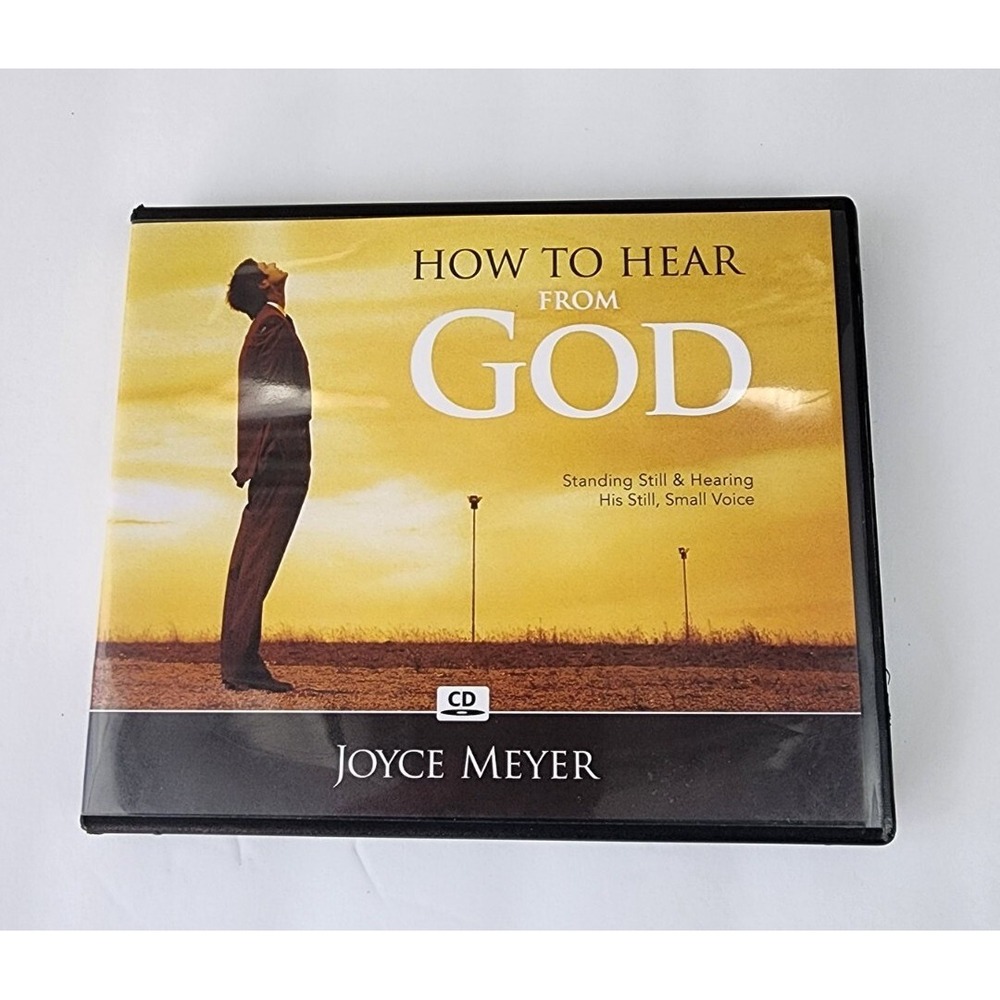 Joyce Meyer How to Hear from God 4 CD set Christian inspirational teaching
